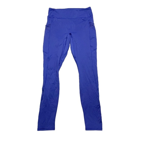 Fabletics Pants - Fabletics Motion365 Full Length Ankle Crop Athleisure Gym Leggings w/ Pockets